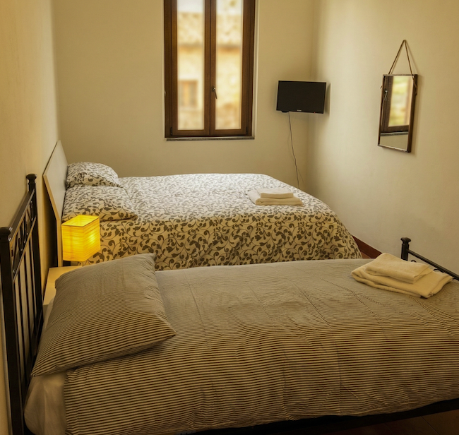 Camera da letto moderna